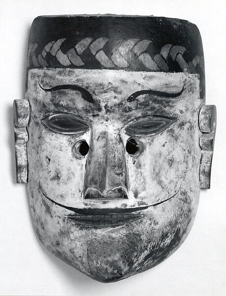 Mask, Wood, paint, Karo Batak people