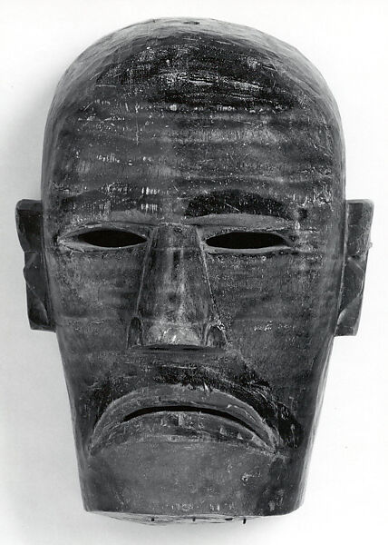 Mask, Wood, paint, Toba Batak people