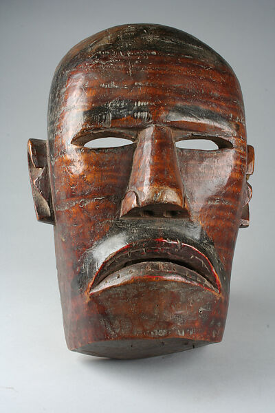 Mask, Wood, paint, Toba Batak people 