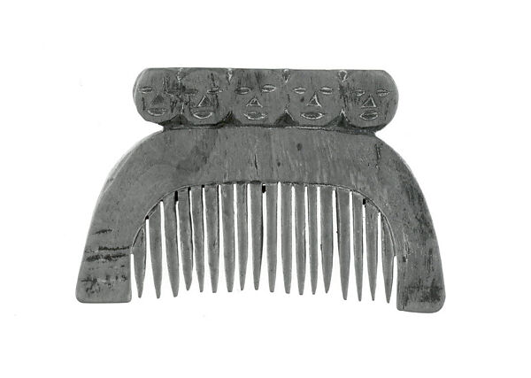 Ornamental Comb, Wood, Paiwan people 