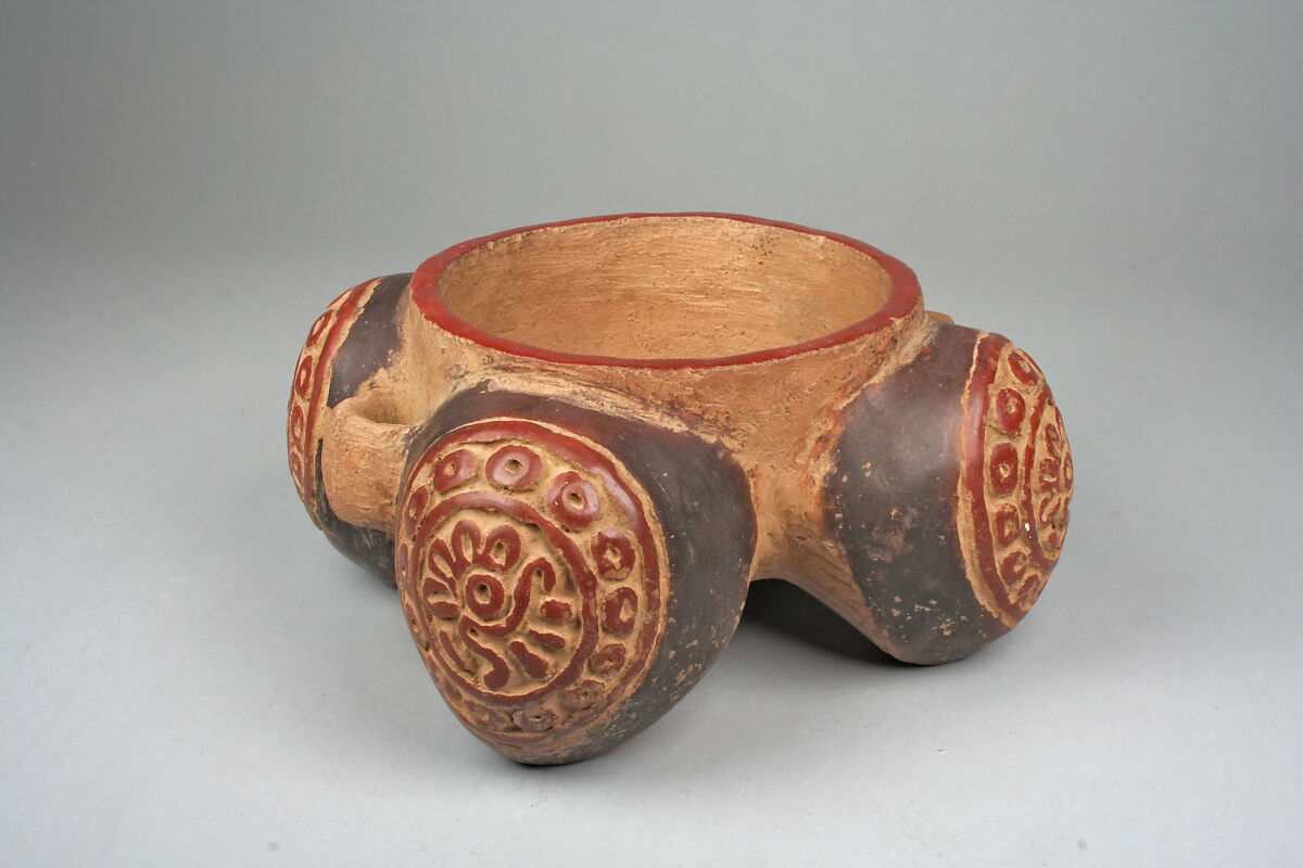 Hanging Bowl, Ceramic, Mexica (Aztec)
