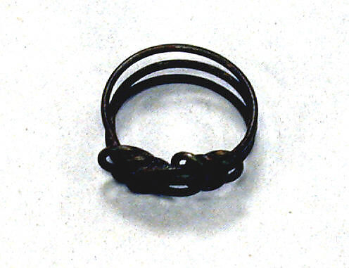 Ring, Fon artist, Silver, Fon peoples