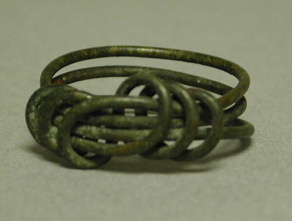 Ring, Fon artist, Silver, Fon peoples