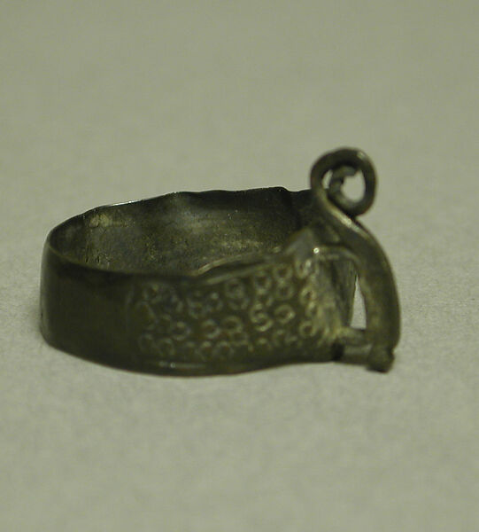 Ring: Chameleon, Silver, Fon peoples 