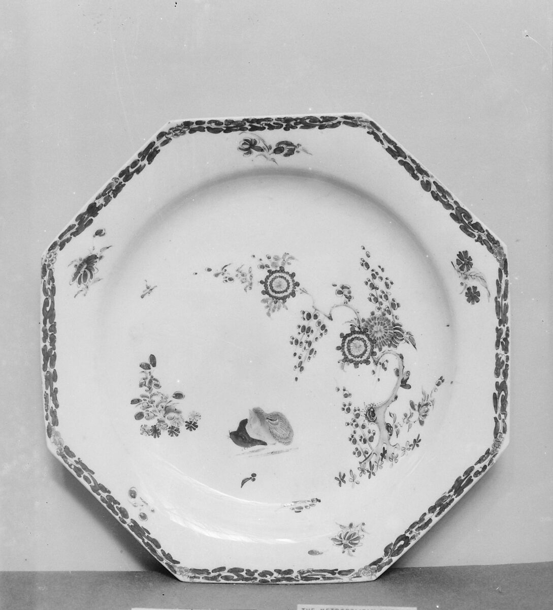 Dessert Plate, Possibly Bow Porcelain Factory (British, 1747–1776), Porcelain, British 