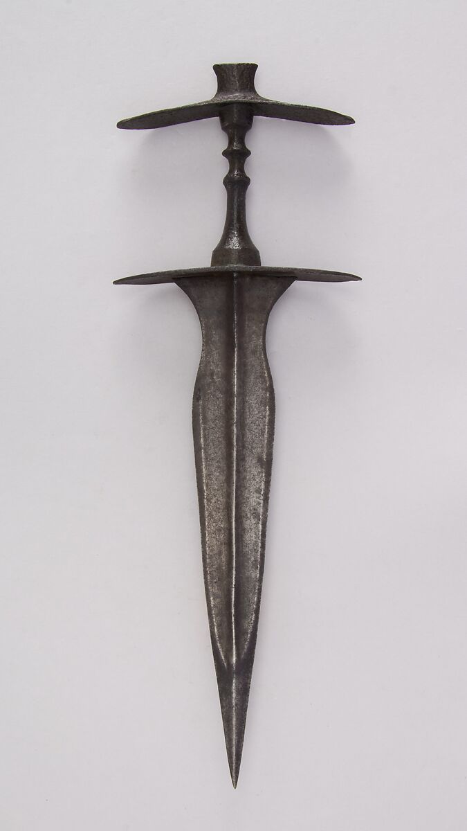 Dagger (Jamdhar Katari), Steel, Indian, Hindu Kush