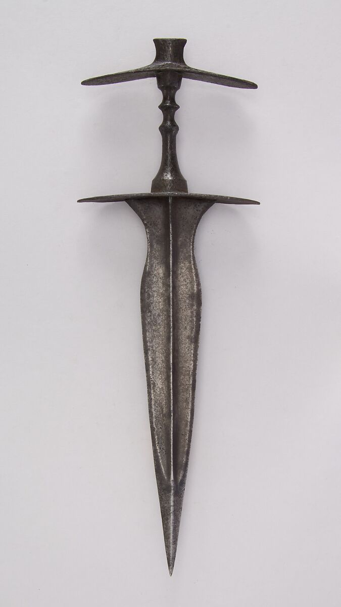 Dagger (Jamdhar Katari), Steel, Indian, Hindu Kush 