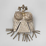 Bird Ornament, Fon artist, Silver alloy, Fon peoples