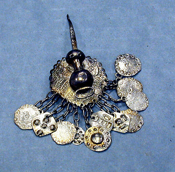 Brooch, Silver, Fon peoples 