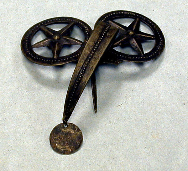 Brooch, Silver, Fon peoples 