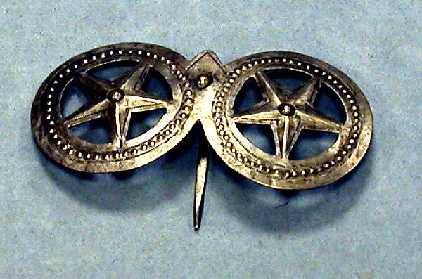 Brooch, Silver, Fon peoples 