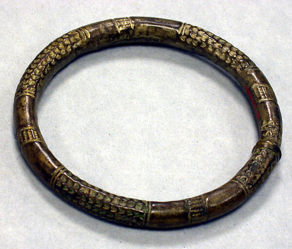 Bracelet, Silver, Fon peoples 