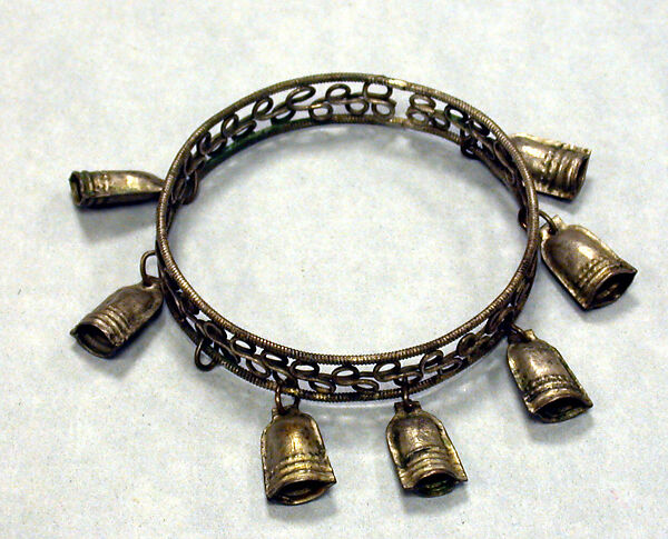 Bracelet, Silver, Fon peoples 