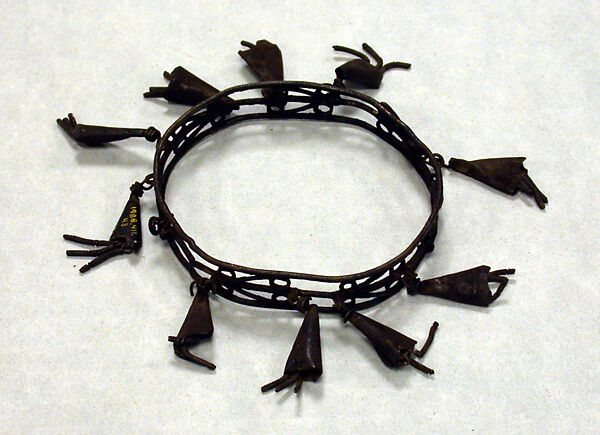 Bracelet, Silver, Fon peoples 