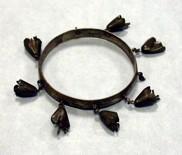 Bracelet, Silver, Fon peoples 