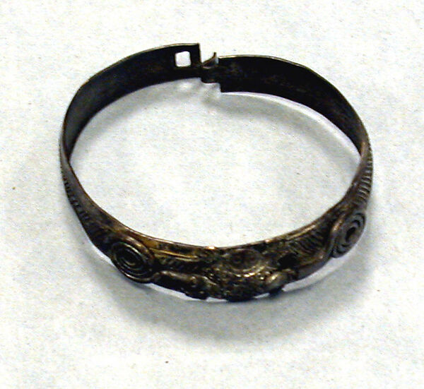 Bracelet, Silver, Fon peoples 