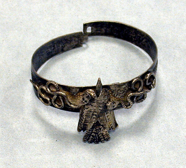 Bracelet, Silver, Fon peoples 