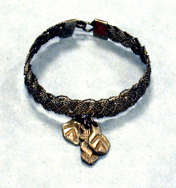 Bracelet, Silver, Fon peoples 