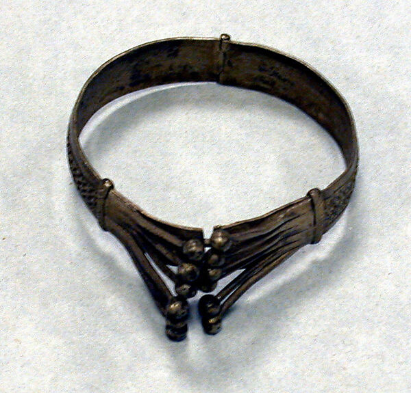 Bracelet, Silver, Fon peoples 