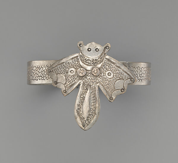 Bracelet, Silver, Fon peoples 
