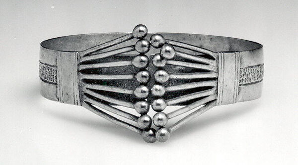 Bracelet, Silver, Fon peoples 