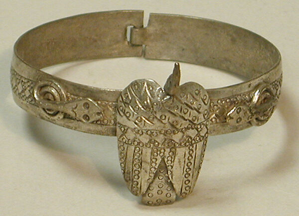 Bracelet, Silver, Fon peoples 