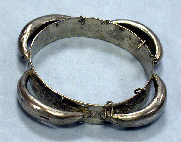 Bracelet, Silver, Fon peoples 