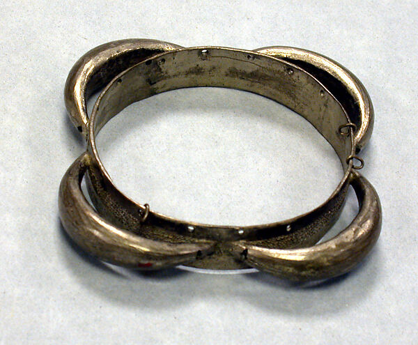 Bracelet, Silver, Fon peoples 