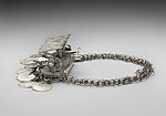 Armbands with Airplanes, Fon artist, Silver alloy, Fon peoples