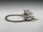 Armbands with Airplanes, Fon artist, Silver alloy, Fon peoples