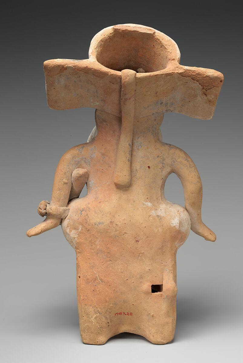 Ball Player, Ceramic, paint, slip, Nopiloa