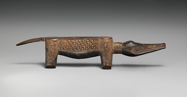 Friction Oracle: Crocodile (Itoom), Wood, Kuba peoples