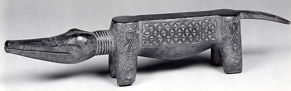 Friction Oracle: Crocodile (Itoom), Wood, Kuba peoples