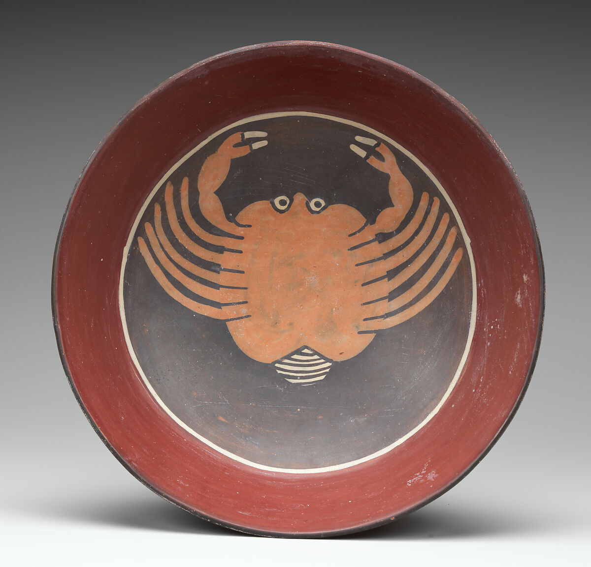 Bowl: Crab, Ceramic, Nasca