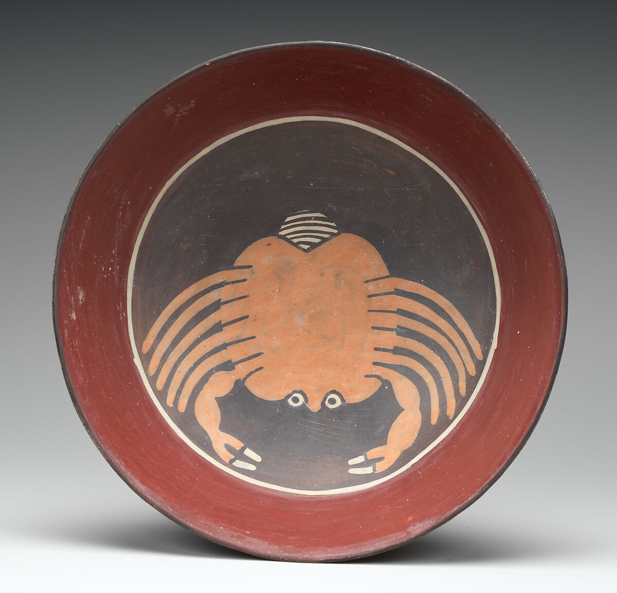 Bowl: Crab, Ceramic, Nasca 