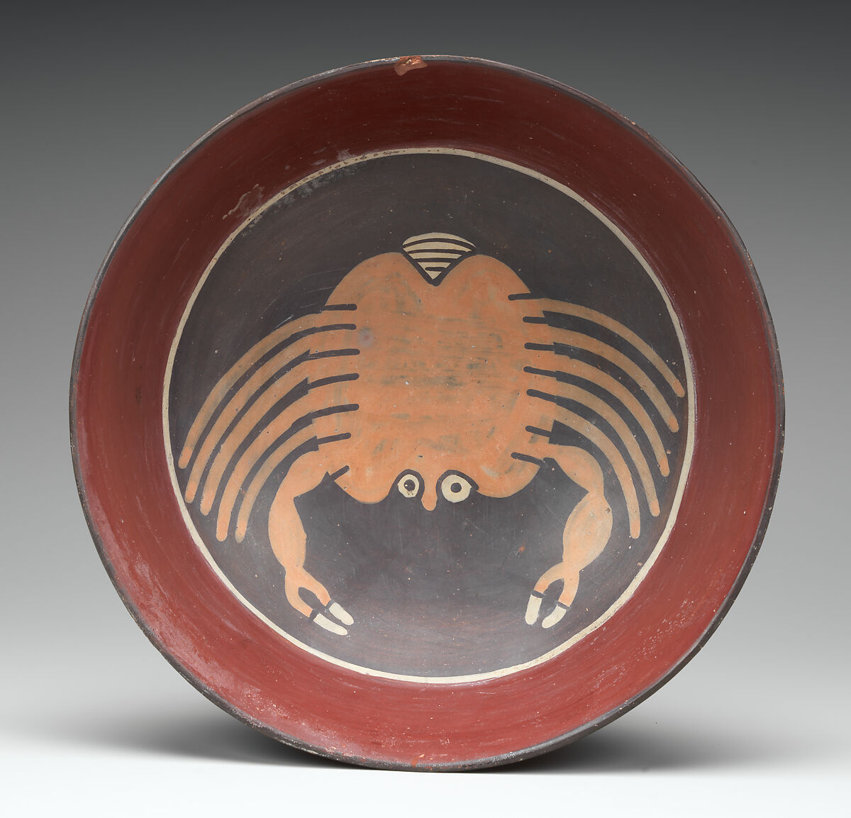 Bowl: Crab, Ceramic, Nasca 