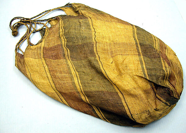 Bag, Raffia palm fiber, Kpelle or Kimbuzi peoples 