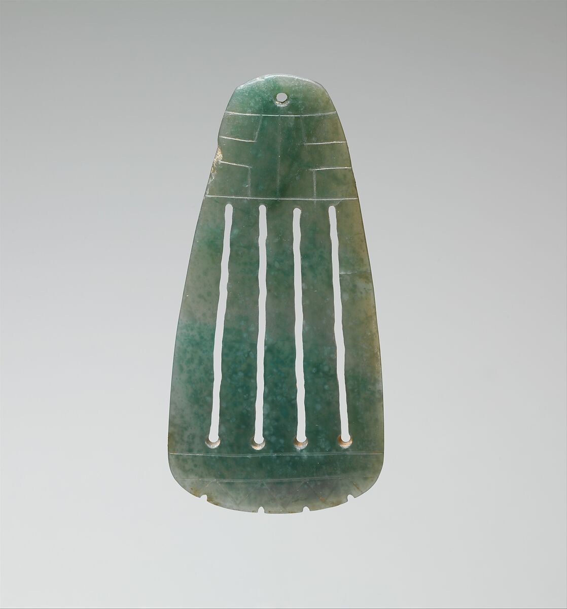 Openwork  Pendant, Jade, Olmec 