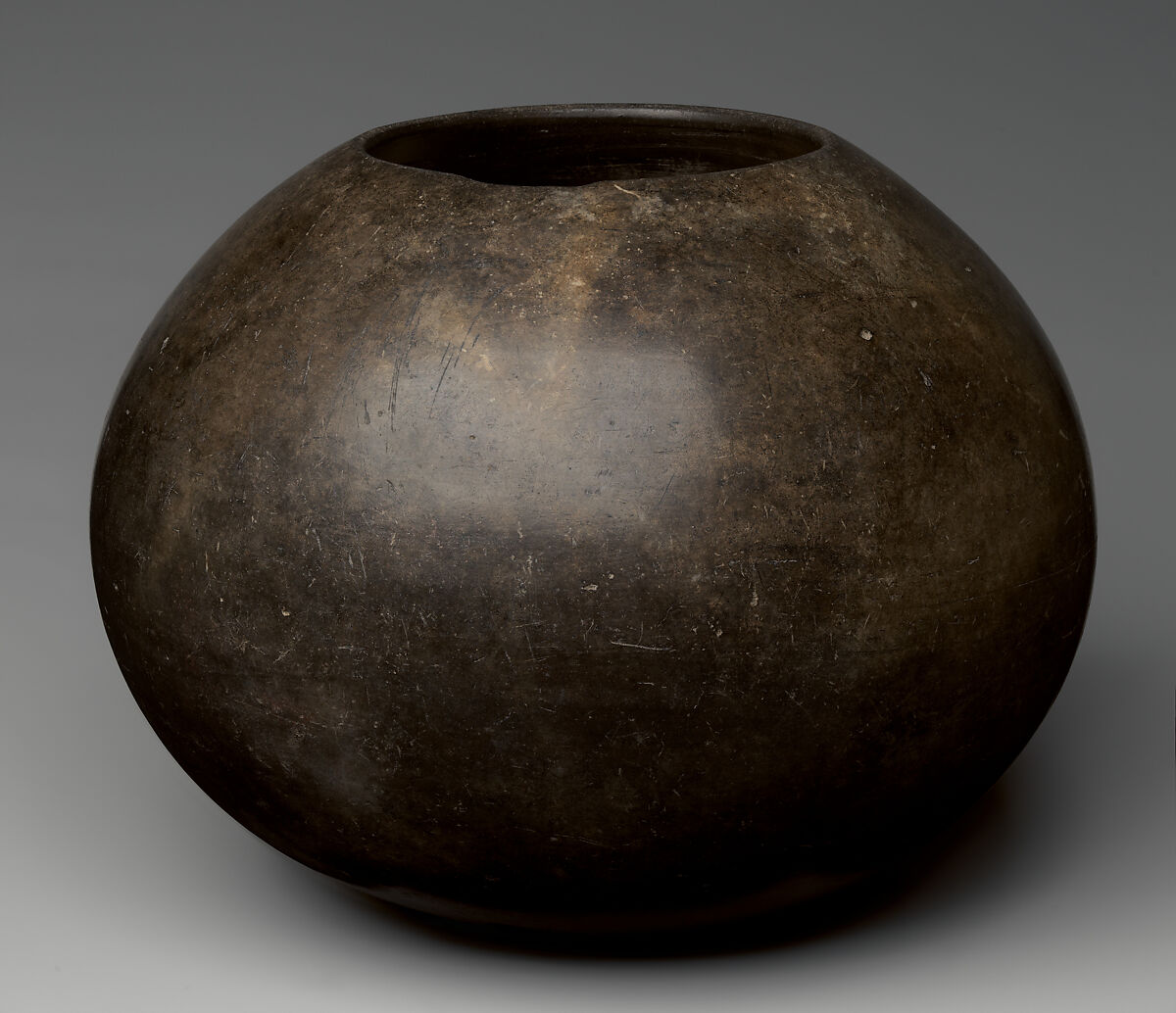 Bowl (Tecomate), Ceramic, Olmec 