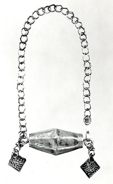 Arm Band: Pendants, Silver, Fon peoples 
