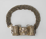 Armband with Umbrella and Drums, Fon artist, Silver, Fon peoples