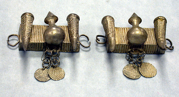 Arm Bands: Calabash and Horn Motif with Pendants