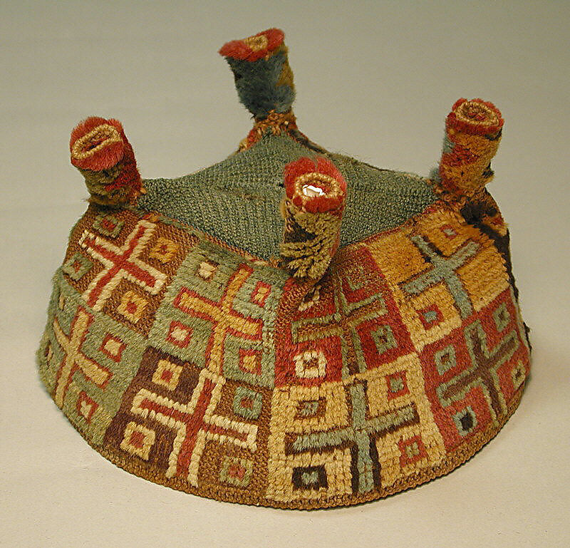 Four-Cornered Hat, Camelid hair, Wari