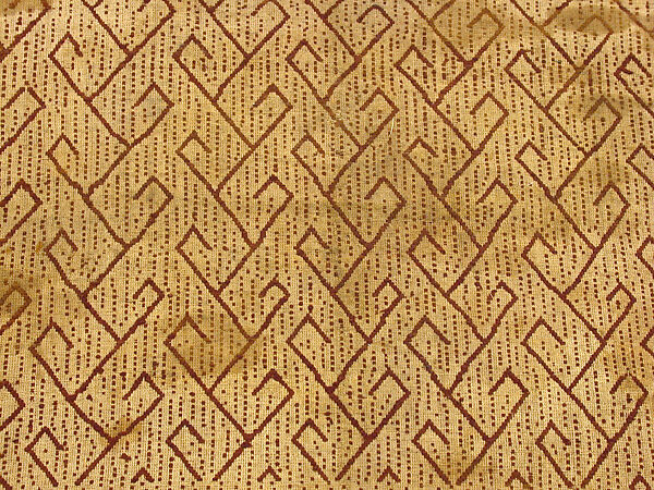Ceremonial Textile (Tampan), Cotton, silk, Lampung