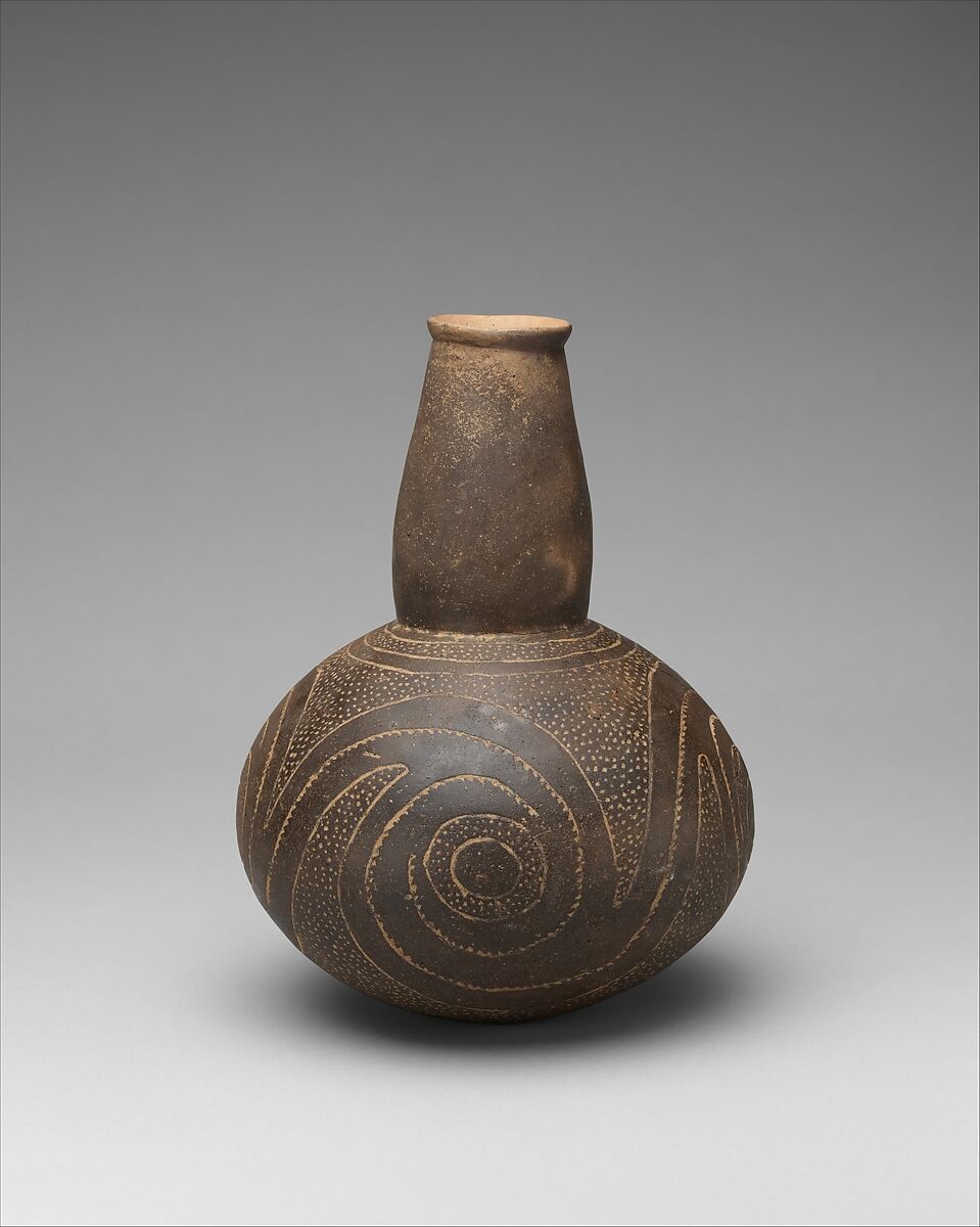 Bottle, Ceramic, Caddoan 