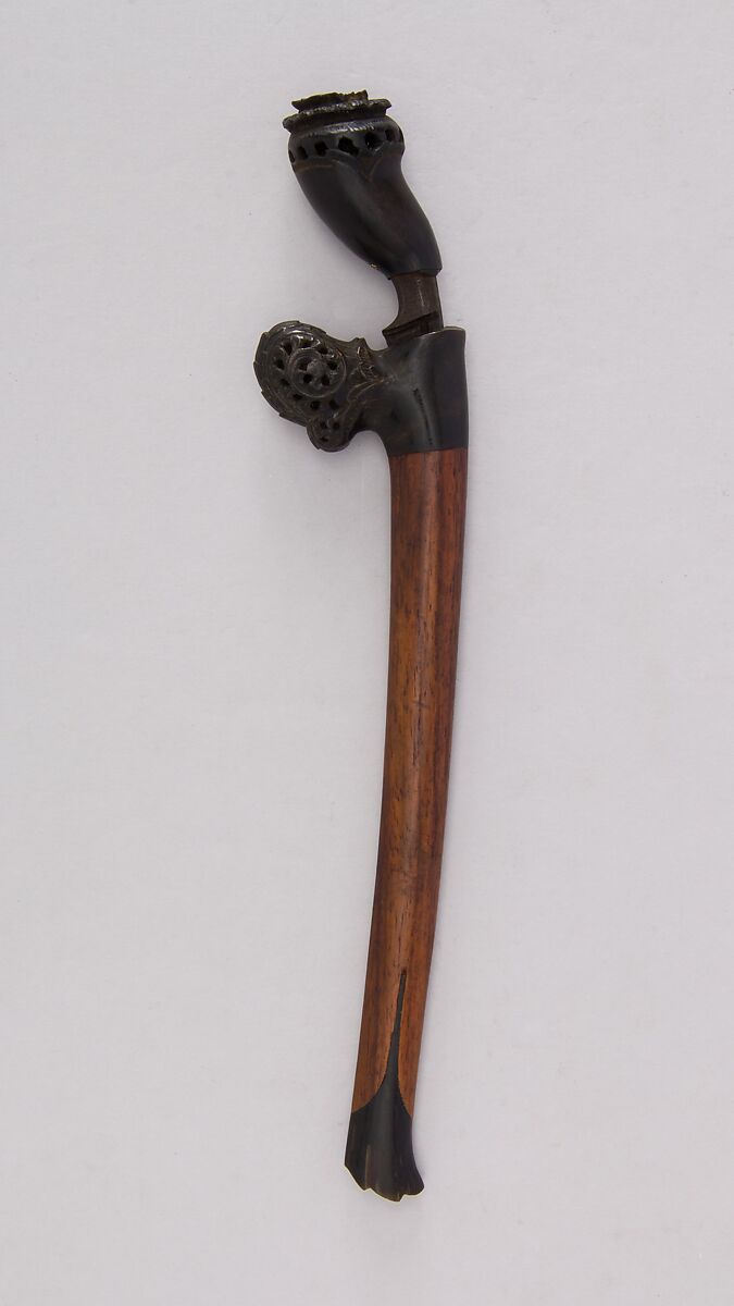 Knife (Bade-bade) with Sheath, Horn, Malayan