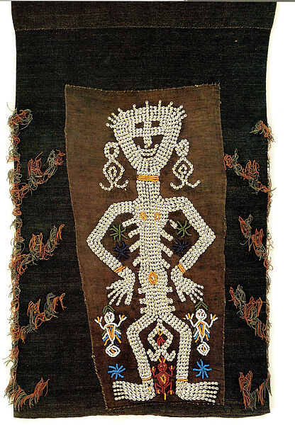 Woman's Ceremonial Skirt (Lau Hada), Cotton, nassa shells, glass beads, Sumba Island