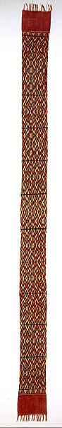Head Wrapper or Loincloth (Pewo or Mbesa Tali To Batu), Cotton, Toraja people 