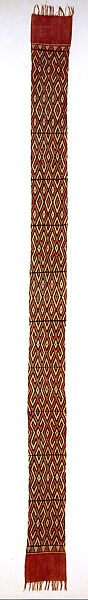 Head Wrapper or Loincloth (Pewo or Mbesa Tali To Batu), Cotton, Toraja people