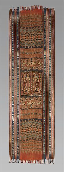 Ceremonial Hanging (Porilonjong), Cotton, Toraja people